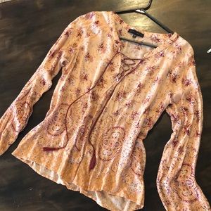 Sanctuary lightweight blouse, Size small